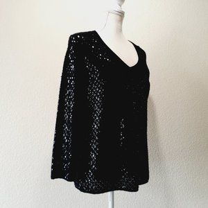 I.Magnin Cashmere Sequin Vintage Sweater